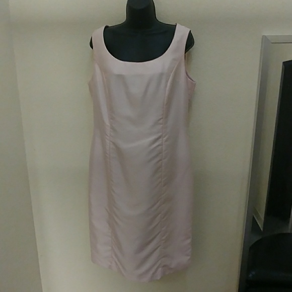 Apostrophe A line Shantung Sheath Dress - Picture 3 of 7